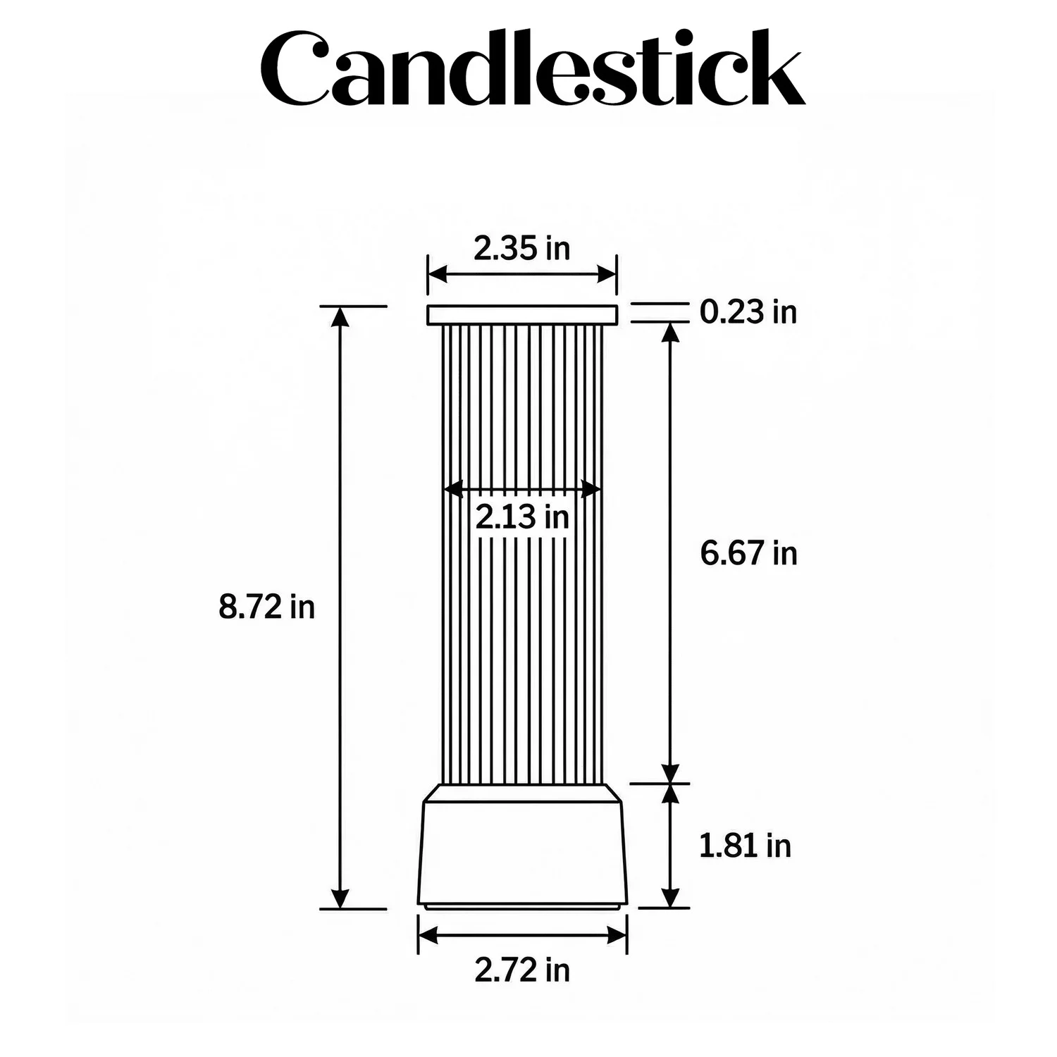 Kibun LED 4 W Candlestick Cordless Light, 2700K - view 7