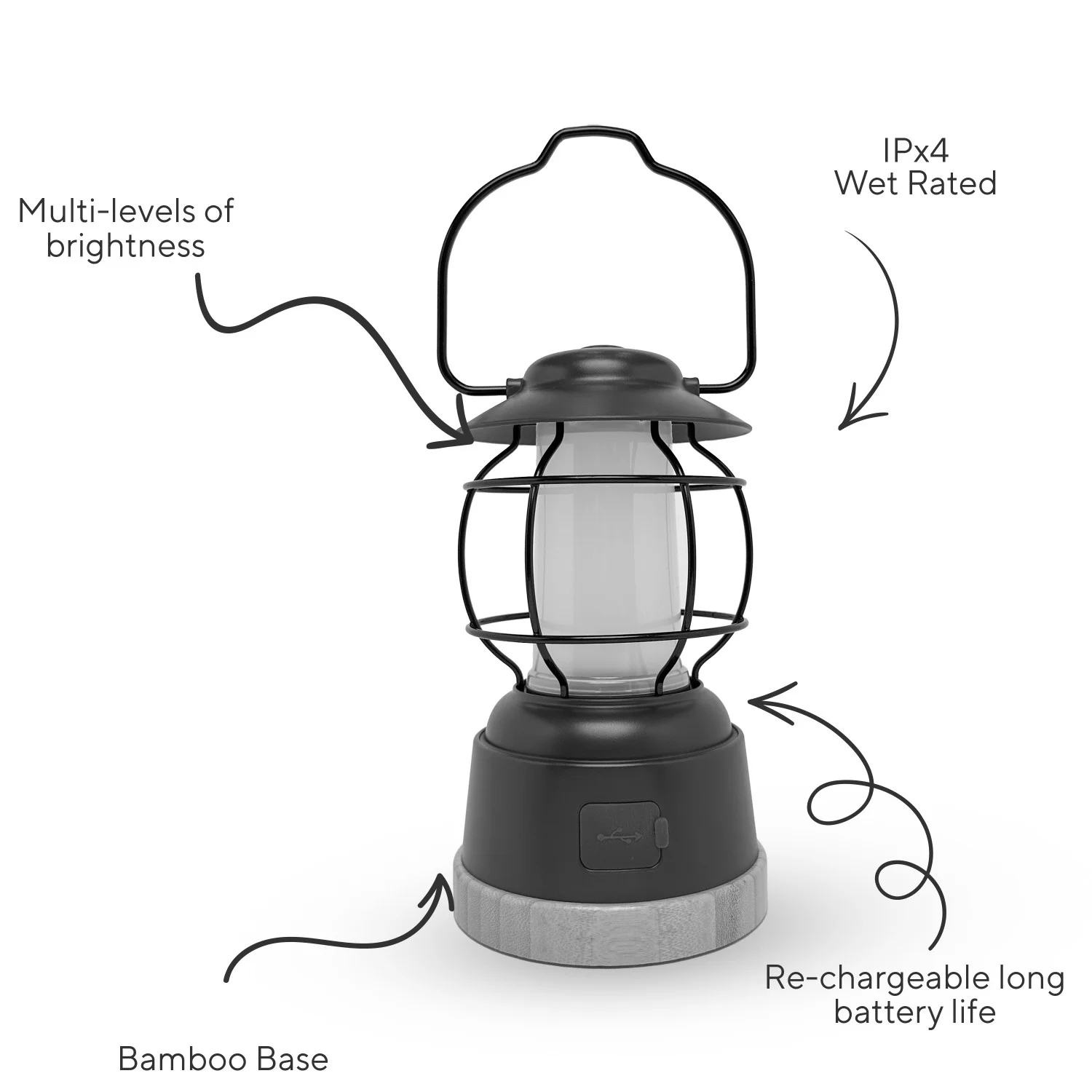Kibun LED 4.8 W Cordless Fixture, 3000K (Soft White Light) - view 11