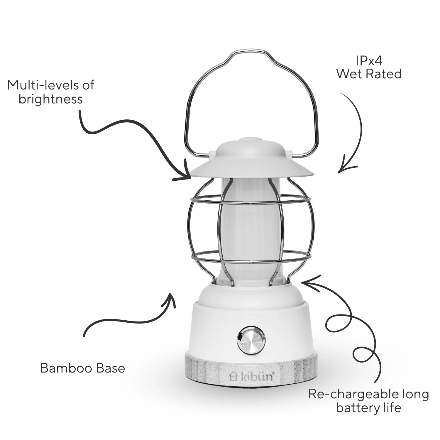 Kibun LED 4.8 W Cordless Fixture, 3000K (Soft White Light) - view 21