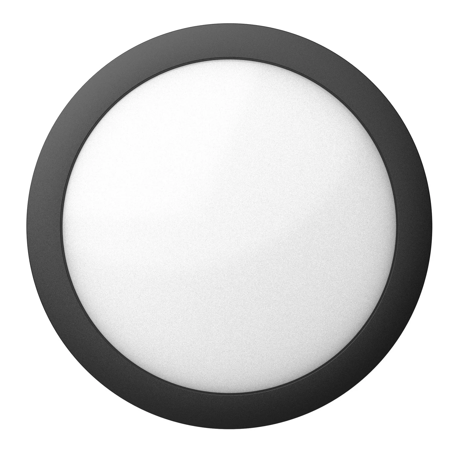 LED 14in Round Flat Bulkhead 36/48/60W 30/40/50K Photocell, Blk - view 2