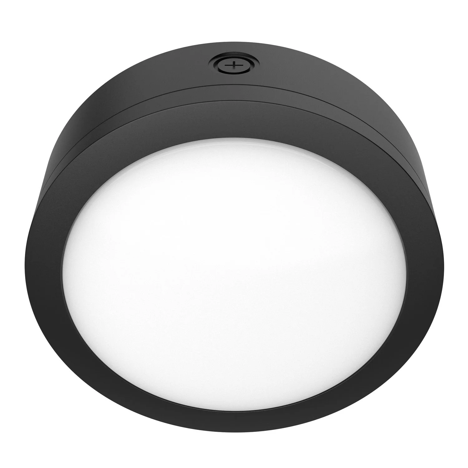 LED 14in Round Flat Bulkhead 36/48/60W 30/40/50K Photocell, Blk - view 3