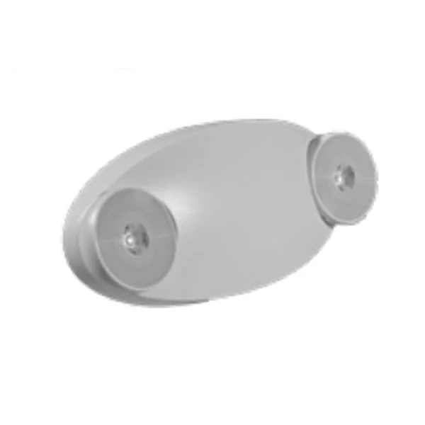 LED 2-Head Mini Emergency Light, 1W, 6000K, 120~277V - view 2