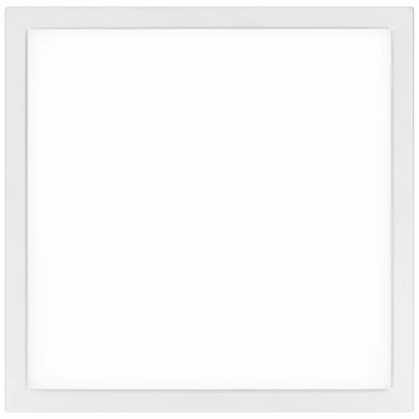 LED 9-Inch Square Mini Panel Light Fixture, 18W, 1200 Lumens, Selectable CCT, Dimmable, White Finish - view 2