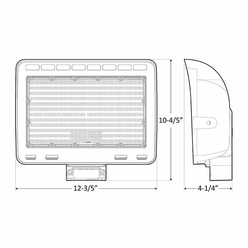 LED Architectural Flood Lights LF4 Series 120V-277V - view 7
