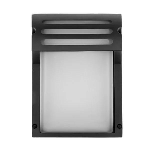 LED Architectural Wall Pack, 9W, 600lm, 120V, 4000K, Black - view 2