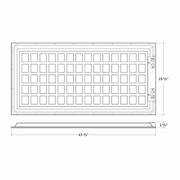 LED Backlit Panel Light, 100~277VAC - view 4