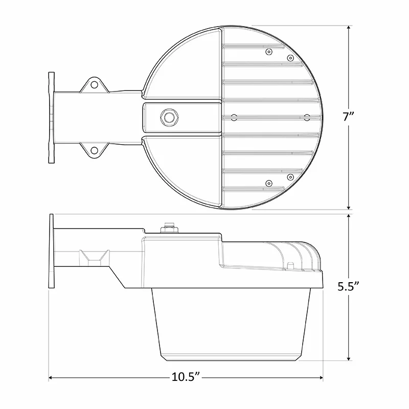 LED Barn Lights With Photocell (arm Optional) - view 4