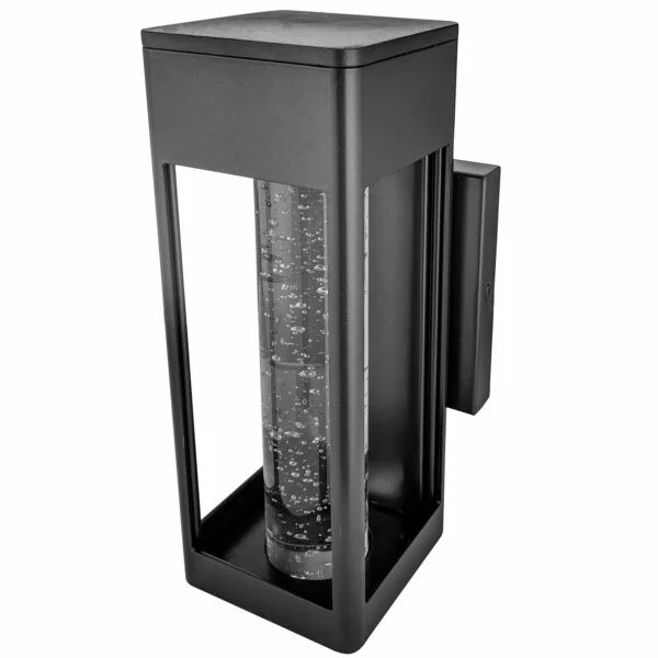 LED Cage Raindrop Wall Sconce Light Fixture, 4'', 12W, 3SCT, ORB, Seedy