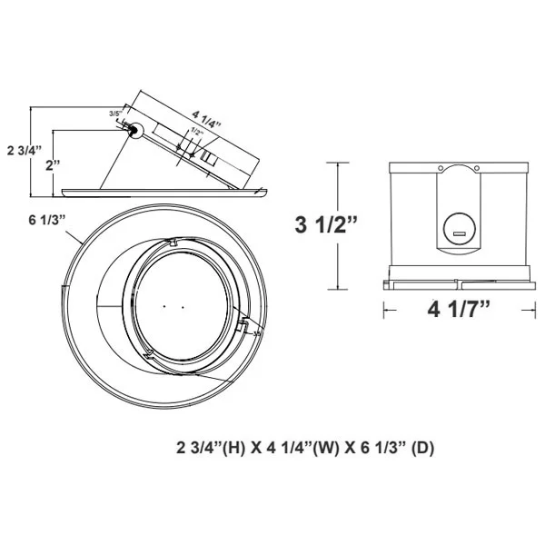 LED Commercial Clip-On/Snap-In Recessed Lights, 15W, 5000K - view 2