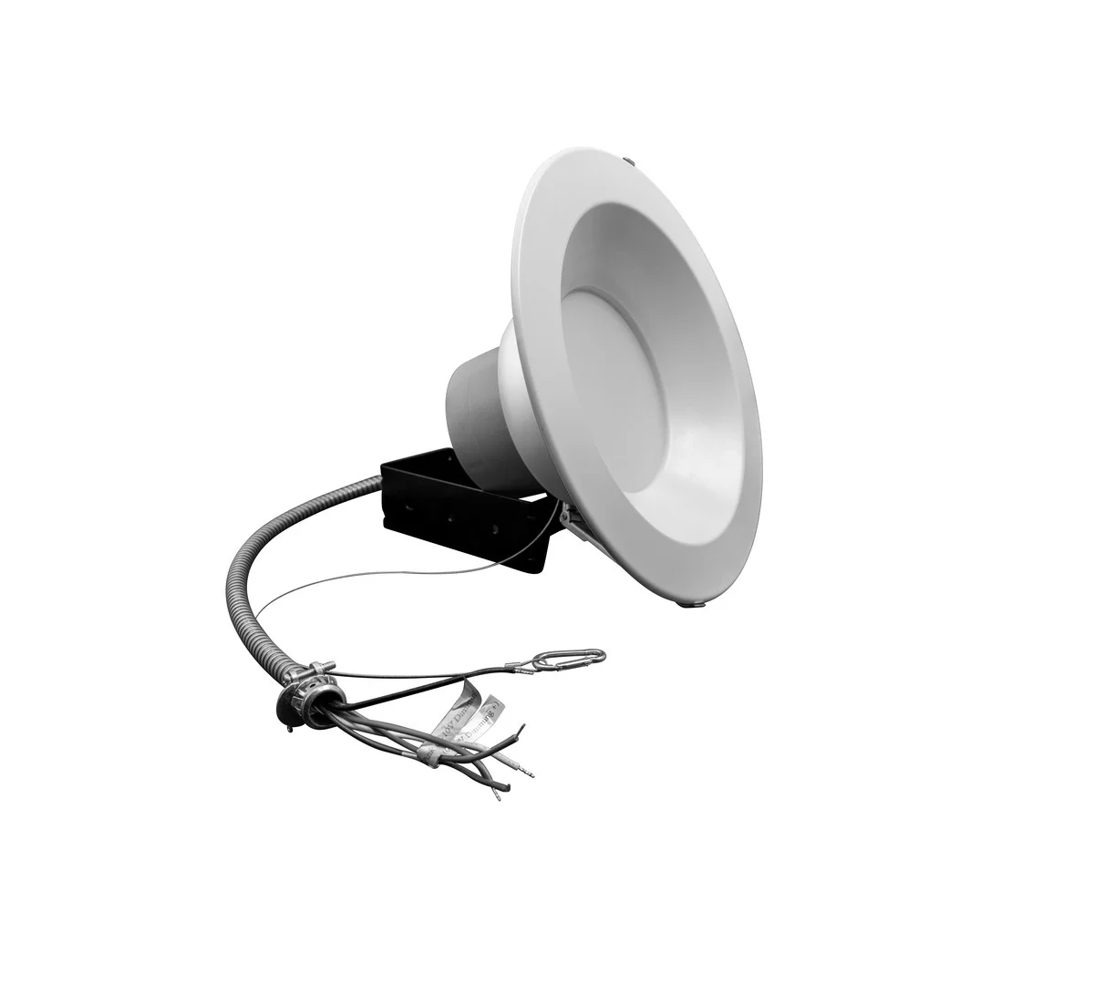 LED Commercial Downlight, 10", 36W, Power & CCT Selectable, Round Smooth Trim - view 2