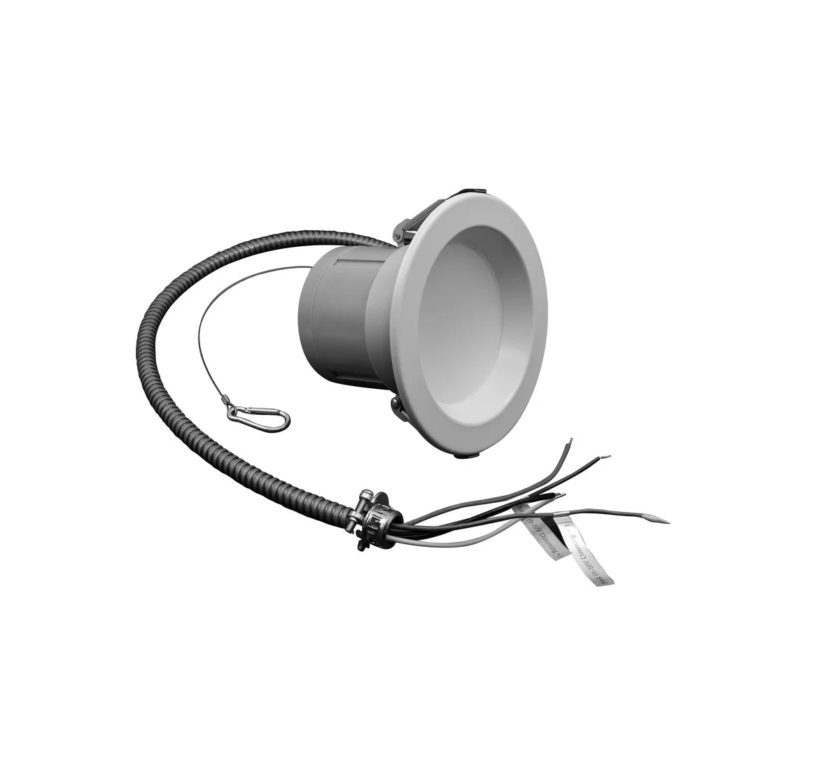 LED Commercial Downlight, 13W, 4", Power & CCT Selectable, Round Smooth Trim - view 2