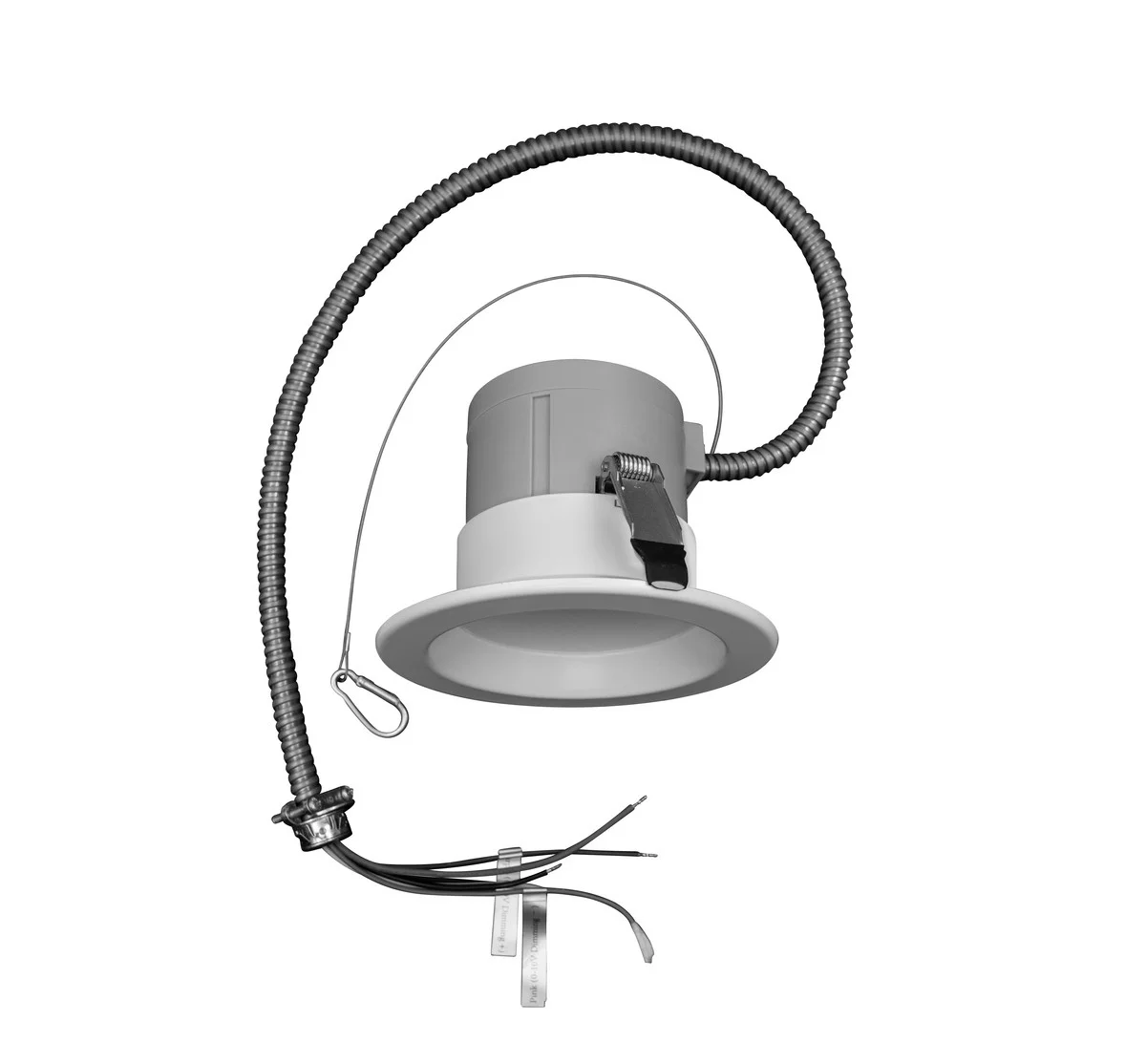 LED Commercial Downlight, 13W, 4", Power & CCT Selectable, Round Smooth Trim - view 3