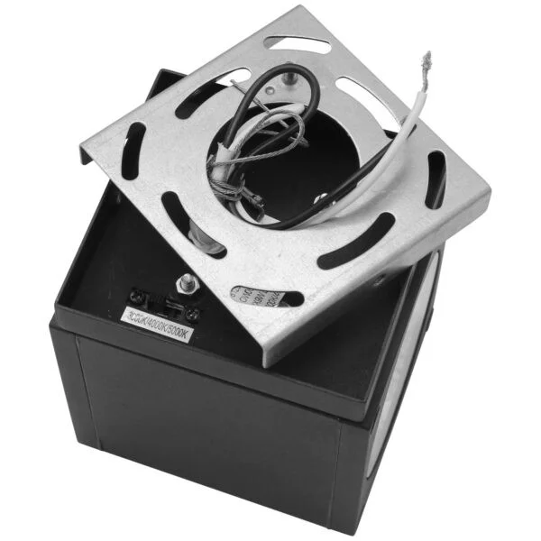 LED Cube Up And Down Outdoor Light Fixture, 18 Watts, CCT Selectable, Black - view 3