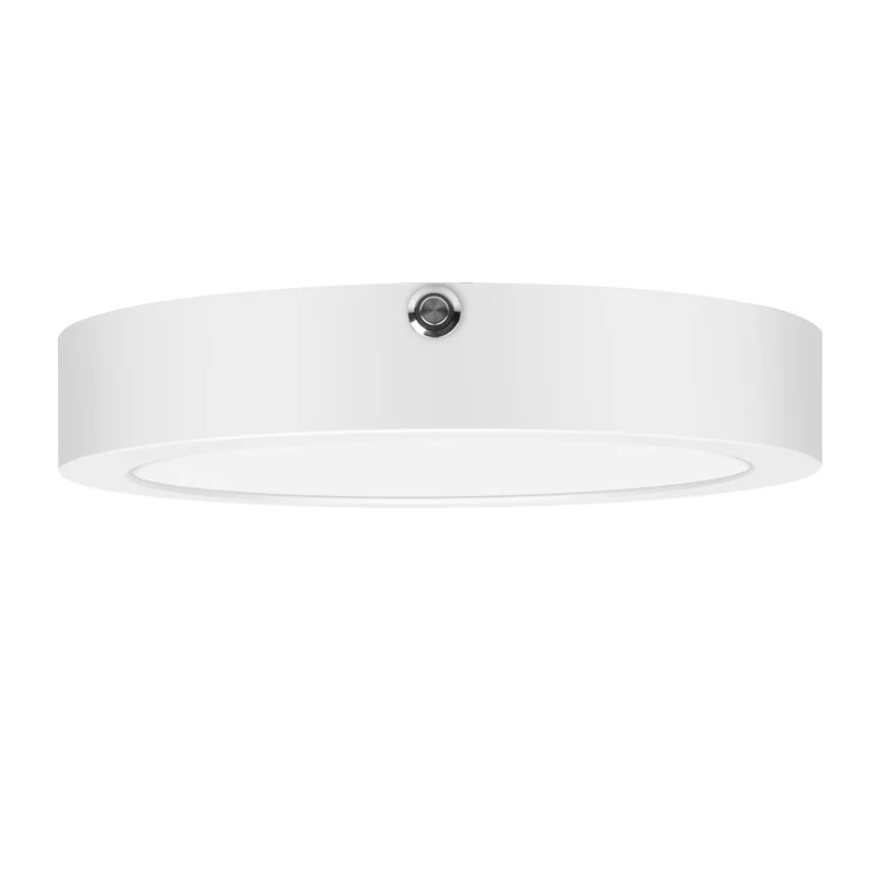 7-Inch LED Disk Light, 12W, 5CCT Selectable, Emergency Backup, White Finish - view 2