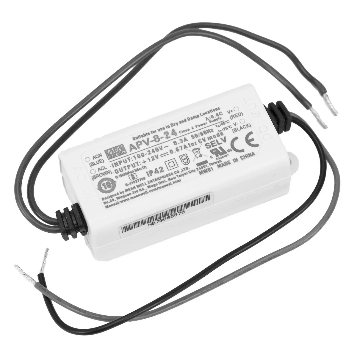 LED-DR 8W, Constant Voltage Driver, 24V DC