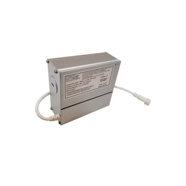 LED Driver for Lotus Plenum Rated Models, 15W, 120-347V, 0-10V Dimmable