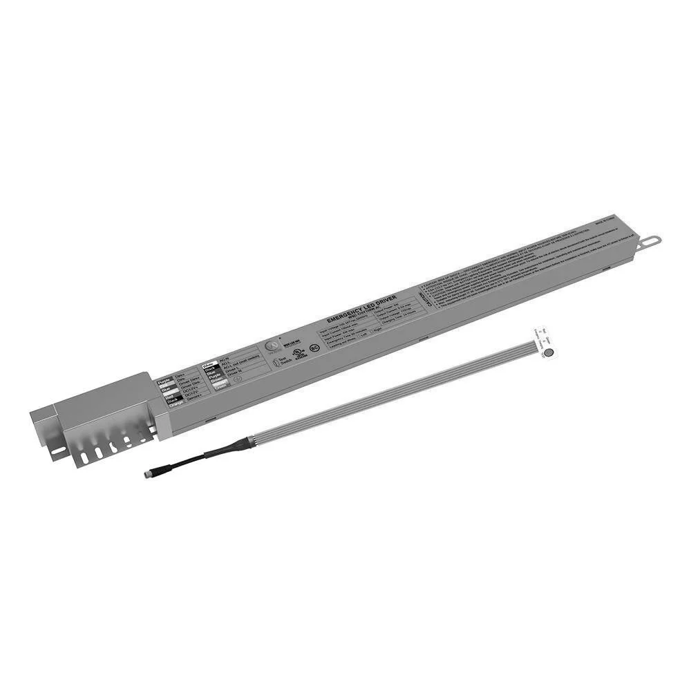 LED Emergency Backup Battery Driver, 8W, 100-347Vac