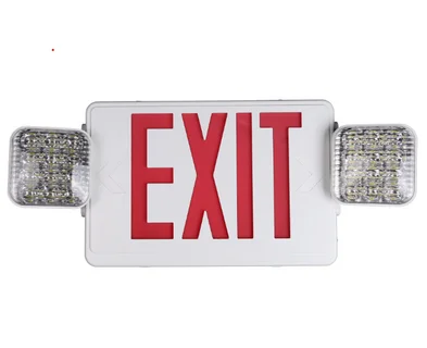 LED Emergency Exit Combo Light - HY-EXLCOMB01RED - view 2
