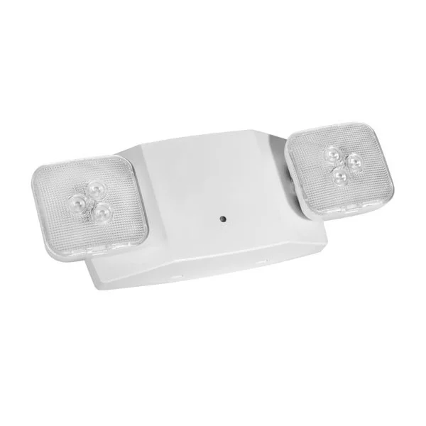 Dual Head LED Emergency Light, White- Remote Capable - view 3