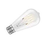 4.5 W A50 Filament LED Bulb, Smoky Finish, 4000K