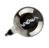LED Filament Globe G63, Smoky Finish, 4000K, 4.5W, Dimmable