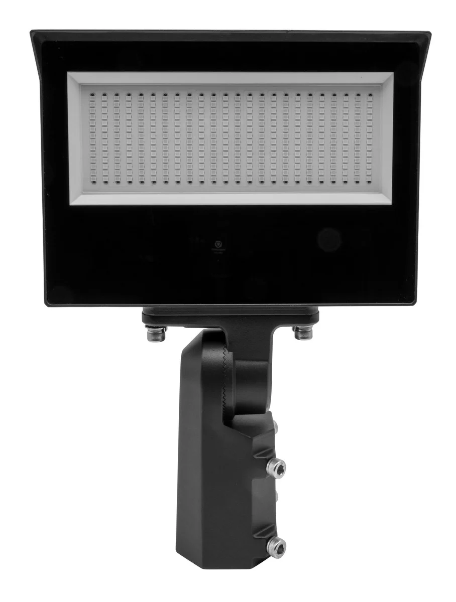 LED Flood Light, 60/80/100W, 3000K/4000K/5000K, Built-in Photocell, Slip Fitter and Yoke Mount - view 2