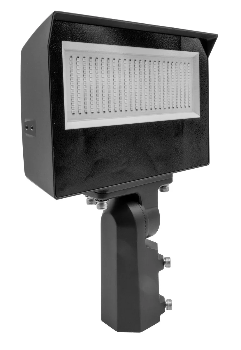 LED Flood Light, 60/80/100W, 3000K/4000K/5000K, Built-in Photocell, Slip Fitter and Yoke Mount - view 3