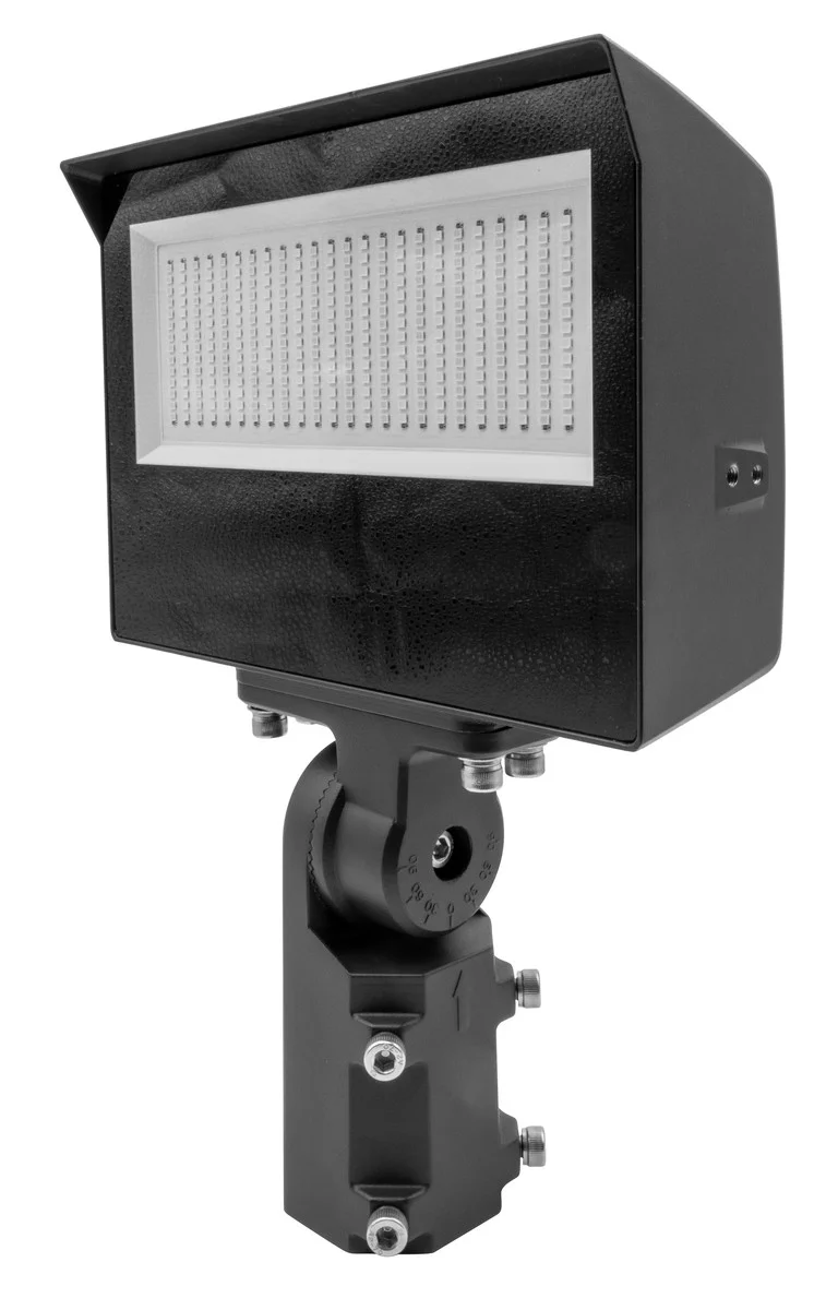 LED Flood Light, 60/80/100W, 3000K/4000K/5000K, Built-in Photocell, Slip Fitter and Yoke Mount - view 4