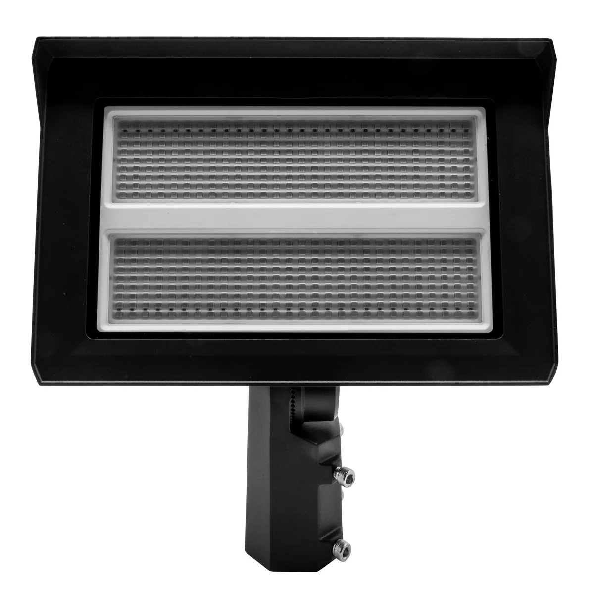 LED Flood Light, Power and CCT Select, 120/150/200W, 3000K/4000K/5000K, Slip Fitter and Yoke Mount