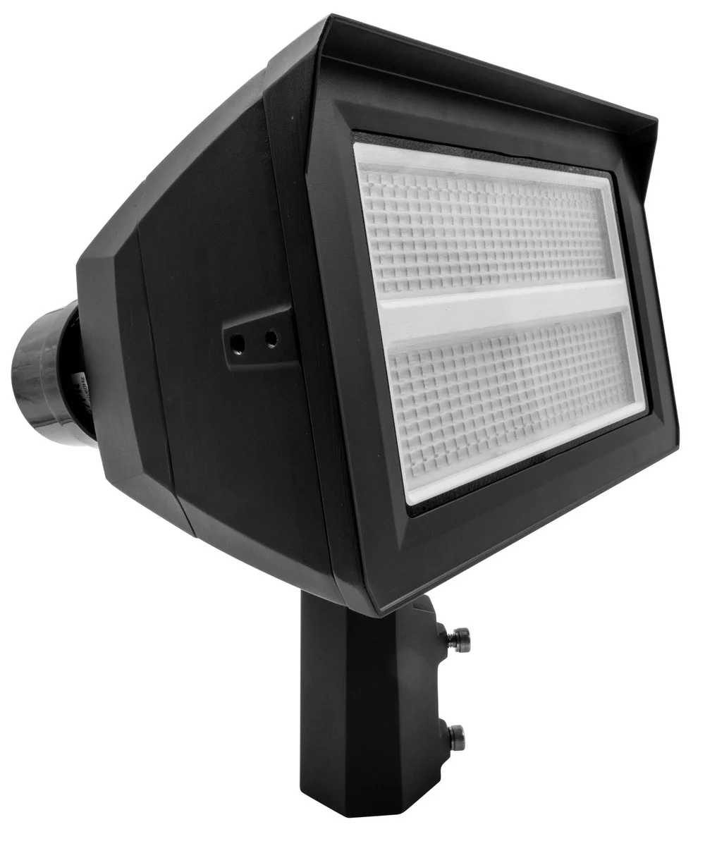 LED Flood Light, Power and CCT Select, 120/150/200W, 3000K/4000K/5000K, Slip Fitter and Yoke Mount - view 2