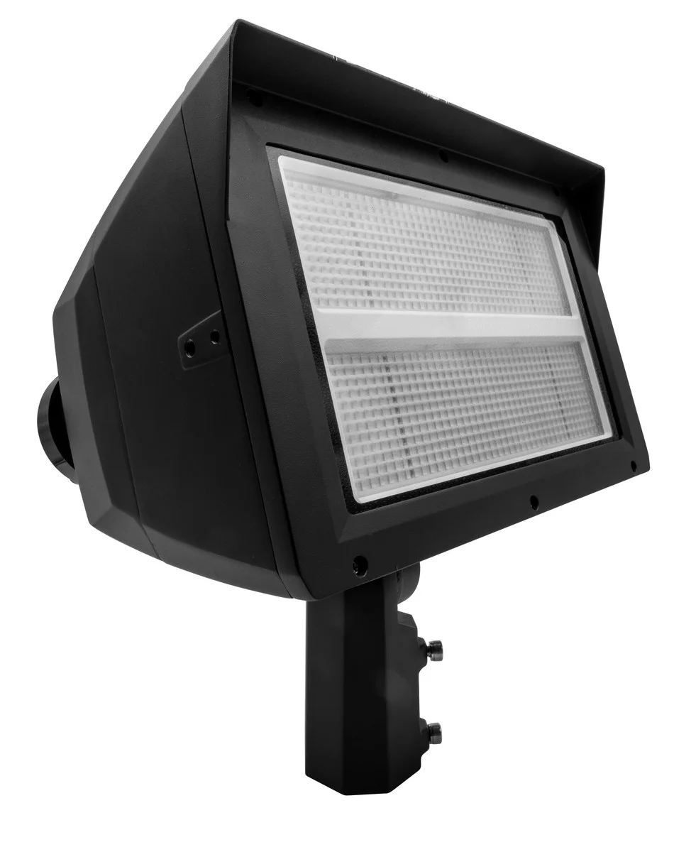 LED Flood Light, Power and CCT Select, 200/240/290W, 3000K/4000K/5000K, Slip Fitter Pre-installed, Y...
