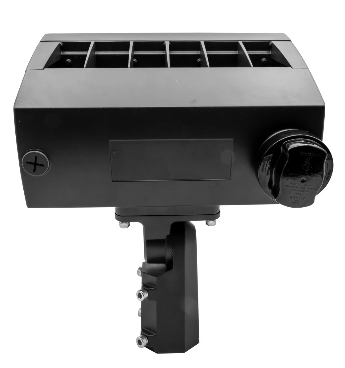 LED Flood Light, Power and CCT Select, 200/240/290W, 3000K/4000K/5000K, Slip Fitter Pre-installed, Yoke Mount - view 3