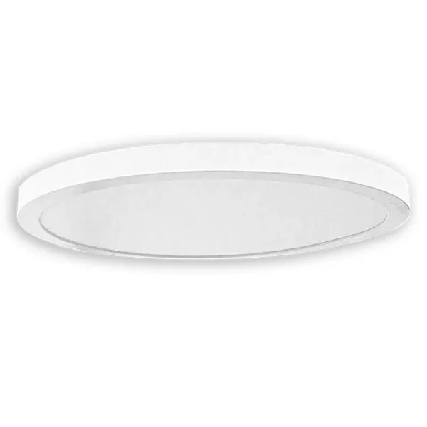 LED Flush Mount Surface Fixture, 10", 17W, 5000K