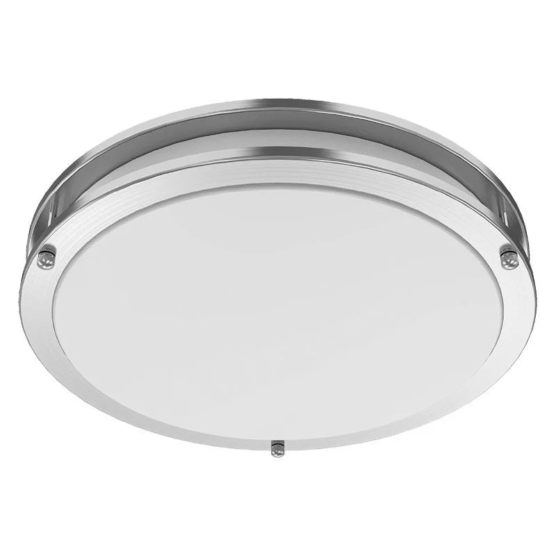 LED Flush Mount Surface Fixture, 12", Multi-Color Temperature (2700K/3000K/3500K/4000K/5000K), 1500 Lumens