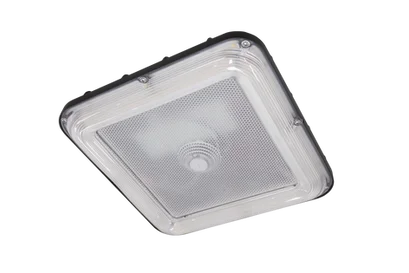 LED Garage Canopy, 60/80/100W Selectable, 3000K/4000K/5000K Selectable, Brown