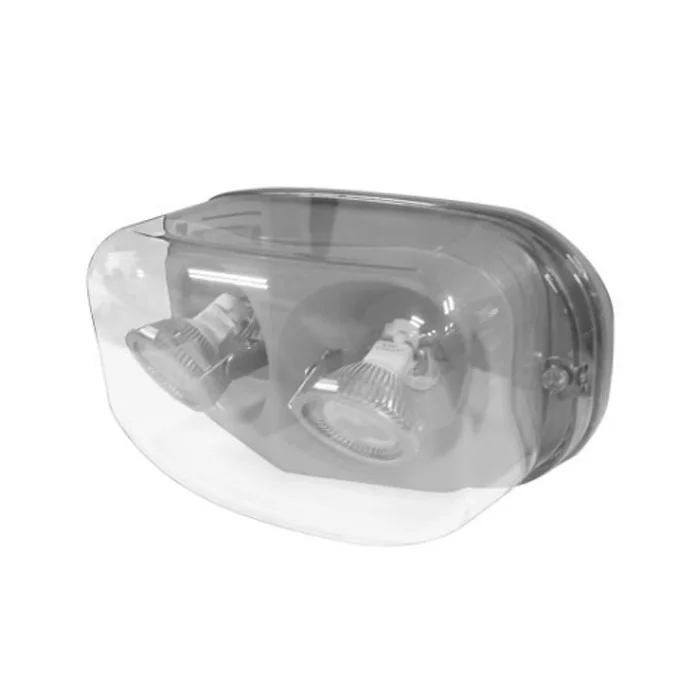 LED Hazardous Location Remote Head, Single, Gray, Tamper-Proof - view 2