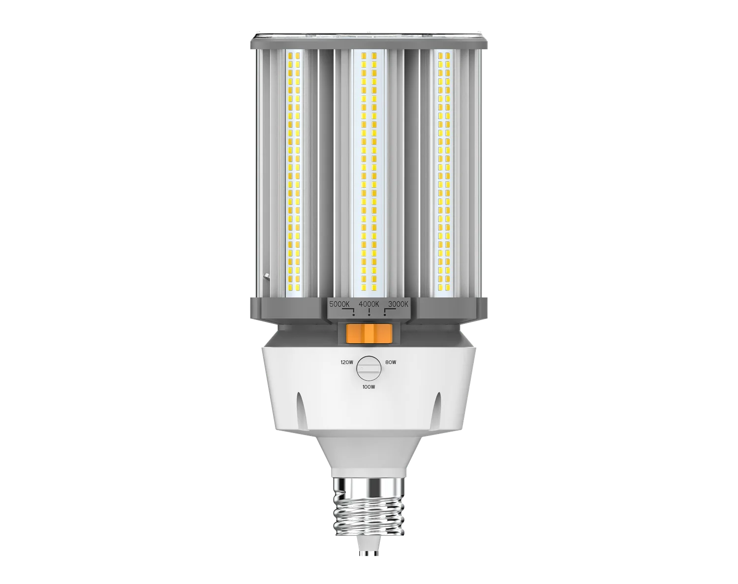 LED HID Replacement Lamp, 120/100/80W, EX39 Base, 3000K/4000K/5000K