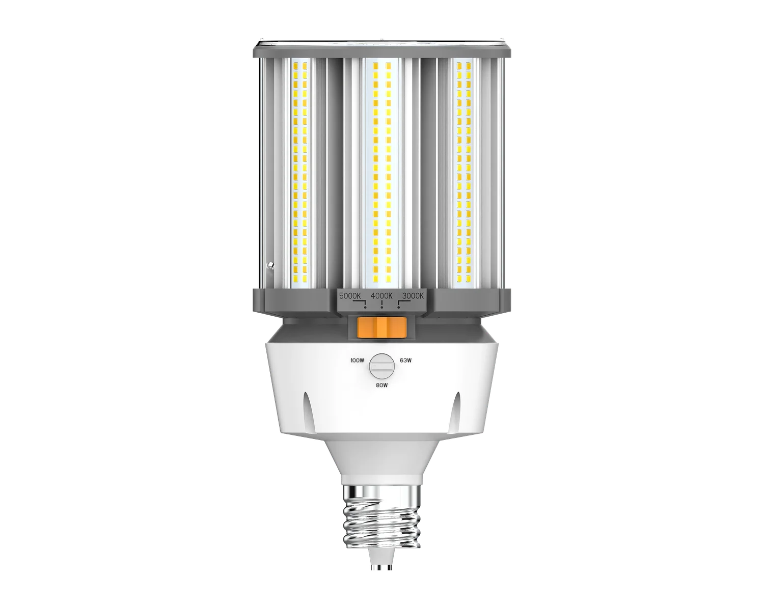 LED HID Replacement Lamp - Corn Cob, 100W/80W/63W, EX39 Base