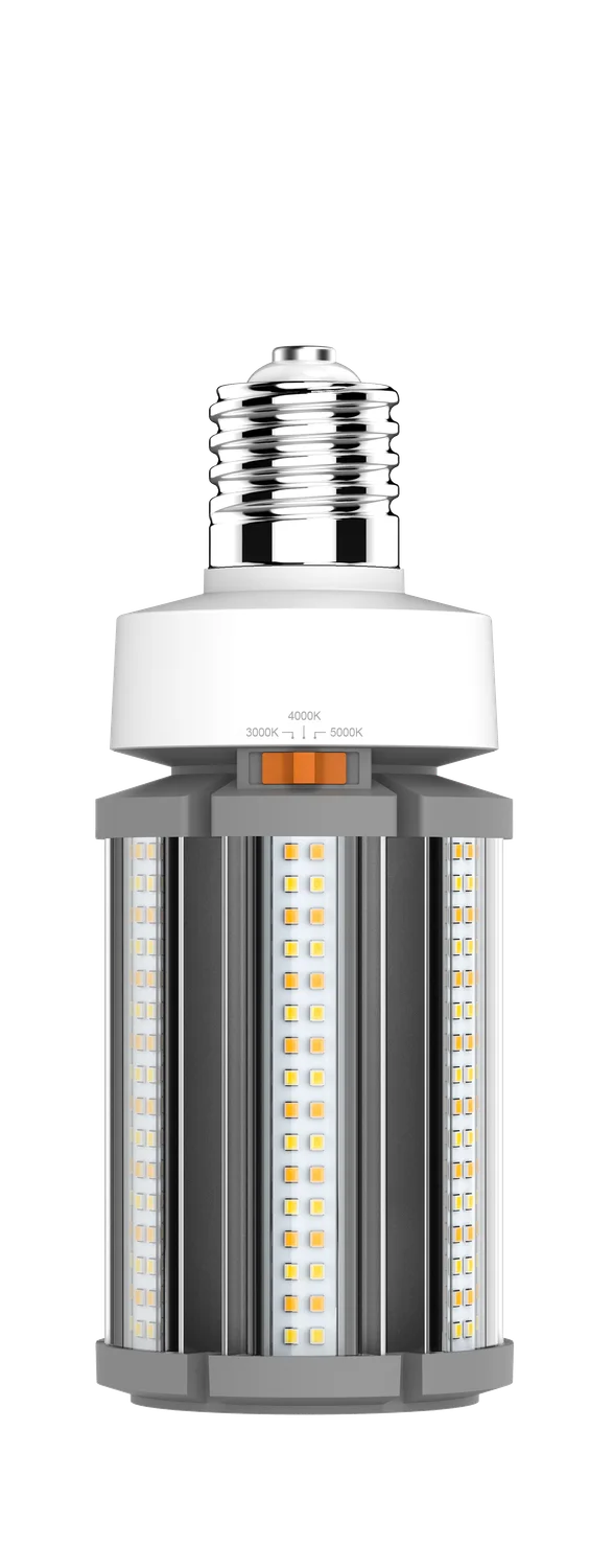 LED HID Replacement Lamp, Corn Cob, 36W, 30/40/5000K, EX39 Base, 277-480V - view 2