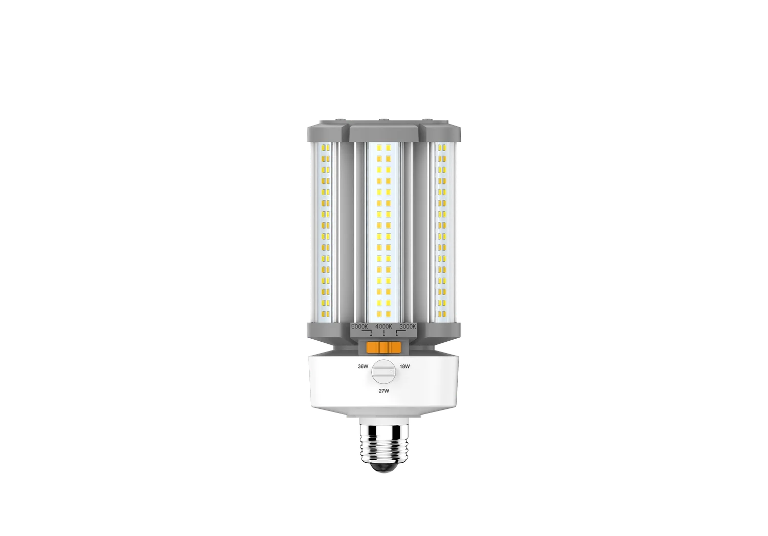 LED HID Replacement Lamp, 36W, 27W, 18W, E26 Base, Selectable CCT