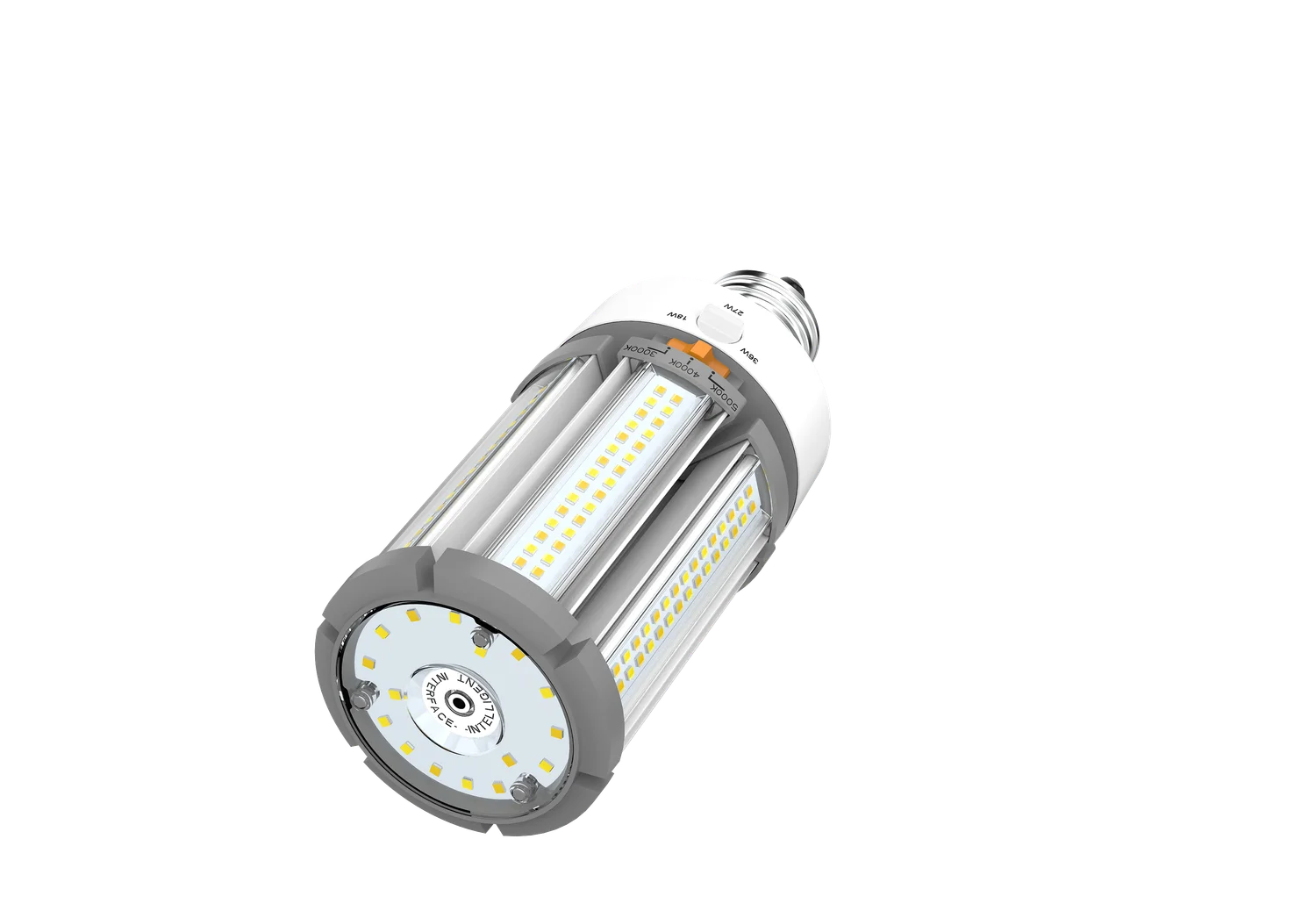 LED HID Replacement Lamp, Corn Cob, 36W, FieldCCeT, PowerSet, E26 Base - view 2