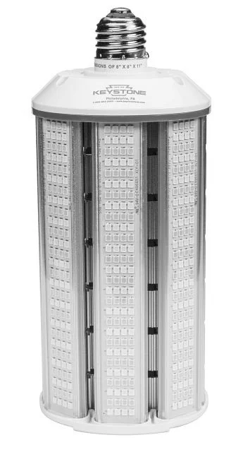 LED HID Replacement Lamp Designed for Horizontal Applications, Power Select 45 / 36 / 27W, E26 Base, Color Select 3000 /