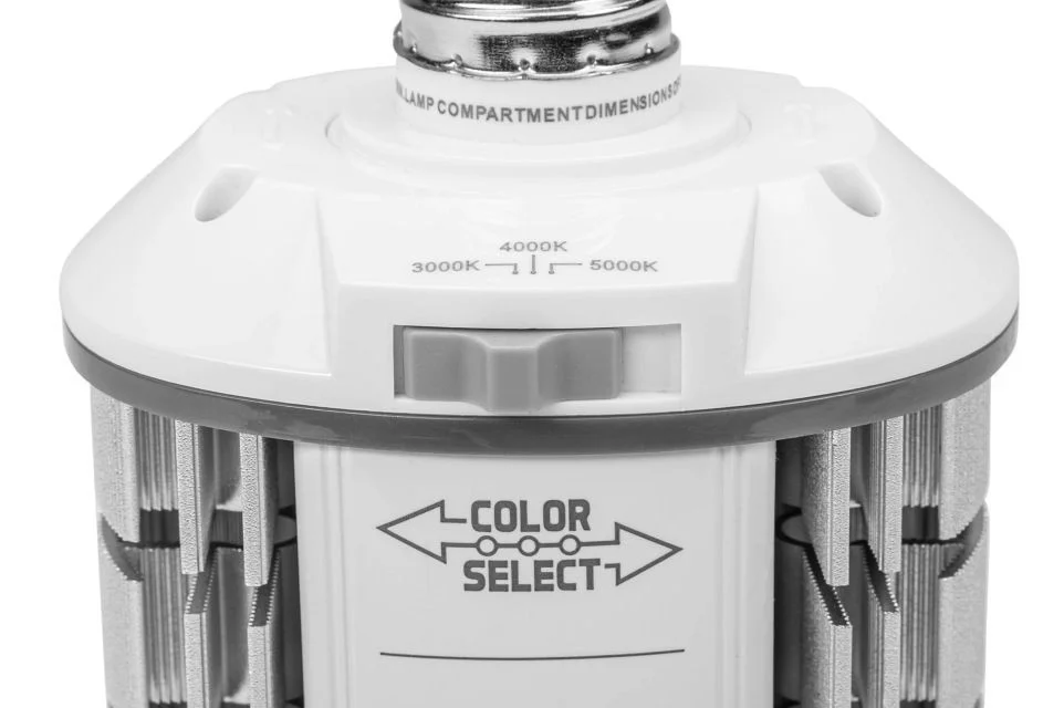 LED HID Replacement Lamp Designed for Horizontal Applications, Power Select 27 / 18 / 12W, E26 Base,...