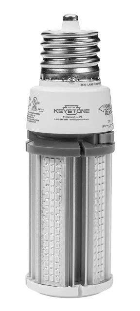 LED HID Replacement lamp feat. Power Select & Color Select. 18 / 12 / 9W, 3000 / 4000 / 5000K, 120-277V Input, E26 Base