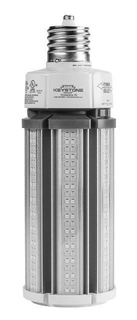 LED HID Replacement lamp feat. Power Select & Color Select. 63 / 54 / 45W, 3000 / 4000 / 5000K, 120-277V Input, EX39 Bas