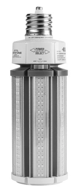 LED HID Replacement lamp feat. Power Select & Color Select. 63 / 54 / 45W, 3000 / 4000 / 5000K, 120-...