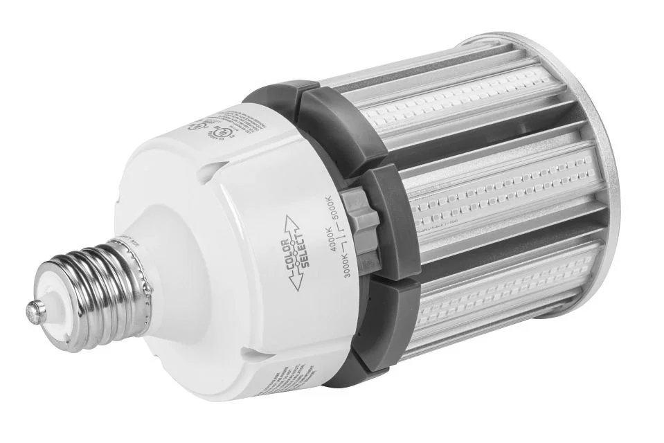 LED HID Replacement lamp feat. Power Select & Color Select. 80 / 63 / 54W, 3000 / 4000 / 5000K, 120-...