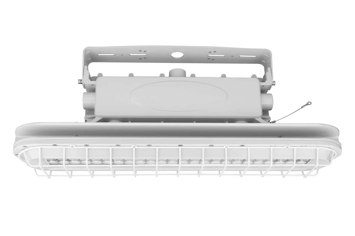 80 W Hazardous Linear High Bay, 5000K, Flat Clear Lens, No Extra Optics, 3/4 NPT