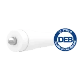 LED Linear T8 Tube, 8ft, 5000K, DEB, R17d Base, Opaque Glass, NSF Certified