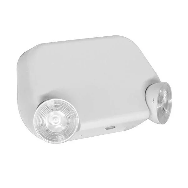 LED Low Profile, Thermoplastic Emergency Light, Black